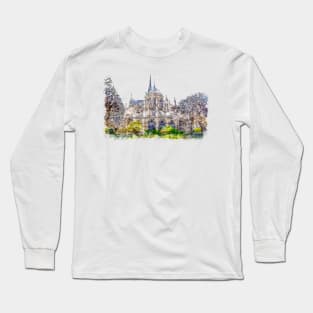 Notre-Dame de Paris Long Sleeve T-Shirt